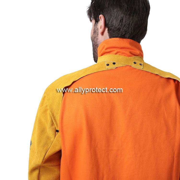 AP-9107 金黃色連臂皮手袖